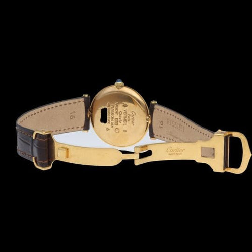Montre Cartier Montre Must De Cartier Vermeil 58 Facettes MT45968
