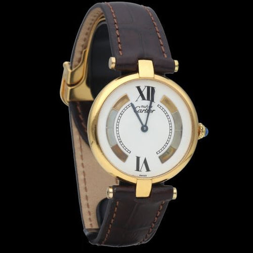 Montre Cartier Montre Must De Cartier Vermeil 58 Facettes MT45968