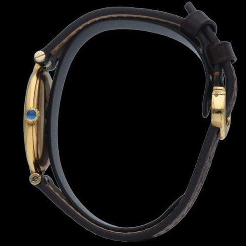 Montre Cartier Montre Must De Cartier Vermeil 58 Facettes MT45968