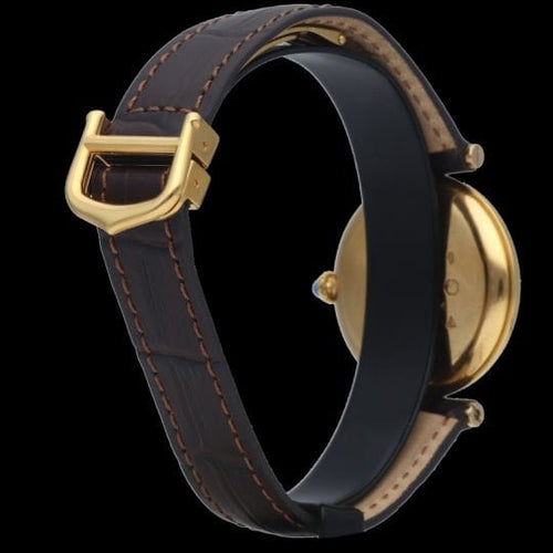 Montre Cartier Montre Must De Cartier Vermeil 58 Facettes MT45968