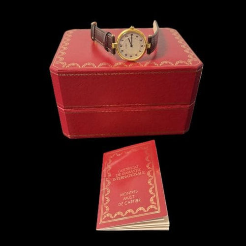 Montre Cartier Montre Must De Cartier Vermeil 58 Facettes MT45967