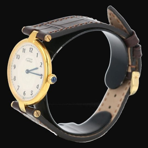 Montre Cartier Montre Must De Cartier Vermeil 58 Facettes MT45967