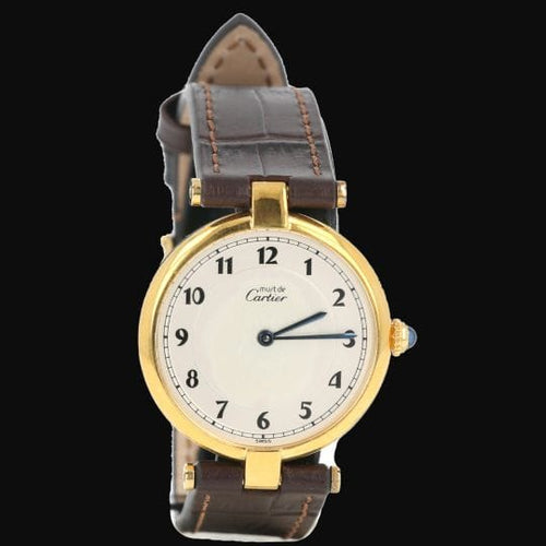 Montre Cartier Montre Must De Cartier Vermeil 58 Facettes MT45967