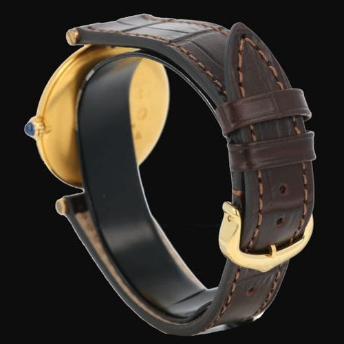 Montre Cartier Montre Must De Cartier Vermeil 58 Facettes MT45967