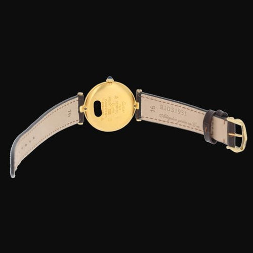 Montre Cartier Montre Must De Cartier Vermeil 58 Facettes MT45967