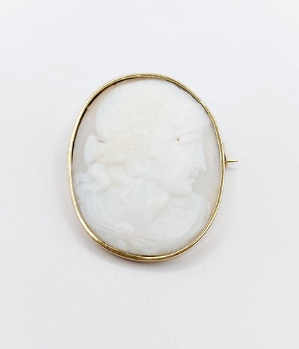 Broche Broche antique - Camée sur coquille en or 18k (circa 1920) 58 Facettes A06769