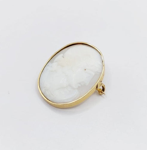 Broche Broche antique - Camée sur coquille en or 18k (circa 1920) 58 Facettes A06769