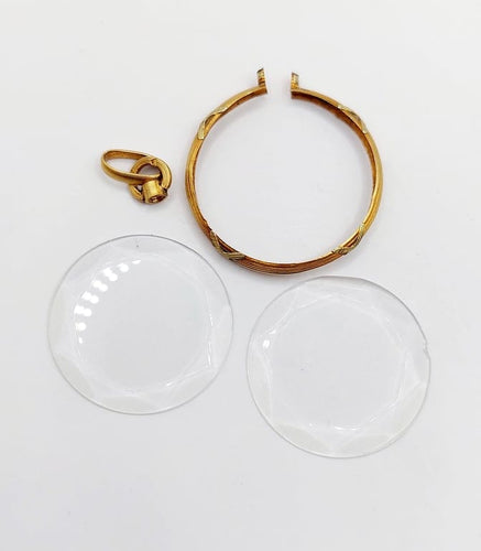 Pendentif Pendentif porte-photo Art nouveau en or 18k, circa 1900 58 Facettes A06783