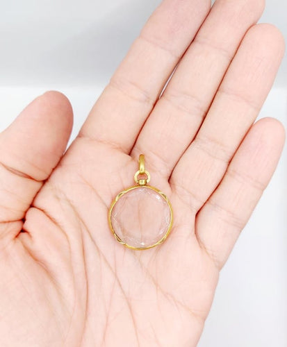 Pendentif Pendentif porte-photo Art nouveau en or 18k, circa 1900 58 Facettes A06783