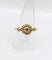 Bague 62.5 Bague fleur victorienne en or 18k et diamant taille rose 58 Facettes A06787