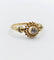 Bague 62.5 Bague fleur victorienne en or jaune 18k et diamant taille rose 58 Facettes A06787