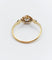 Bague 62.5 Bague fleur victorienne en or jaune 18k et diamant taille rose 58 Facettes A06787