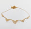 Collier Collier draperie Art nouveau en or rose 18k à motifs filigranés 58 Facettes A06789