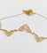 Collier Collier draperie Art nouveau en or rose 18k à motifs filigranés 58 Facettes A06789