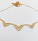 Collier Collier draperie Art nouveau en or rose 18k à motifs filigranés 58 Facettes A06789