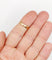 Bague 52.5 Alliance ancienne - Bague en or rose 18k gravée (circa 1881) 58 Facettes A06790
