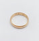 Bague 52.5 Alliance ancienne - Bague en or rose 18k gravée (circa 1881) 58 Facettes A06790