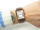 Montre montre CARTIER tank solo 3167 or rose 18k acier 2010 quartz 34mm + 2 bracelets 58 Facettes 273622