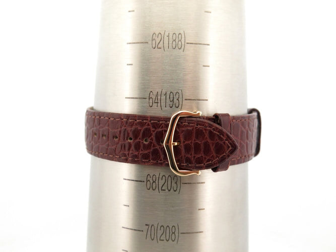 Montre montre CARTIER tank solo 3167 or rose 18k acier 2010 quartz 34mm + 2 bracelets 58 Facettes 273622