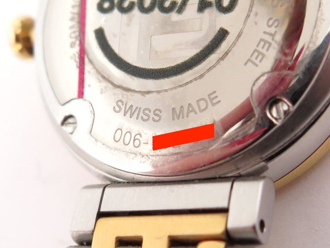 Montre montre FENDI forever fow883 29mm or & acier fullset lady quartz 58 Facettes 273463