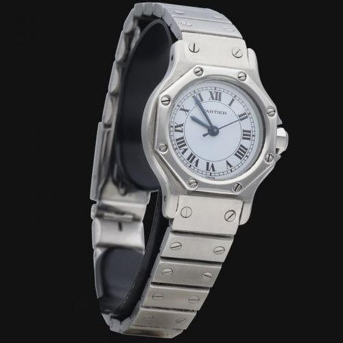 Montre Cartier Montre Santos Ronde 58 Facettes MT44392
