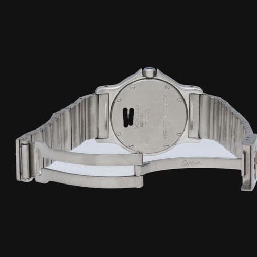 Montre Cartier Montre Santos Ronde Octagon Or Jaune 18K Et Acier 58 Facettes MT45168