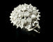 Bague 53 Bague en or blanc 18 carats sertie de diamants 0,84 ct 58 Facettes Bague 61