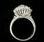 Bague 53 Bague en or blanc 18 carats sertie de diamants 0,84 ct 58 Facettes Bague 61