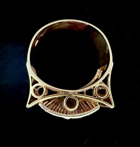 Bague 53 Bague nœud - Bague en or jaune et blanc 18 carats, rubis et diamants 58 Facettes Bague 64