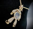 Collier Chopard Happy Clown - Collier en or jaune 18 carats avec pierres précieuses 58 Facettes Collier 67