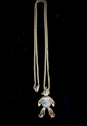 Collier Chopard Happy Clown - Collier en or jaune 18 carats avec pierres précieuses 58 Facettes Collier 67