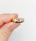 Bague 54 Bague jonc dôme antique en or rose 18k et diamant taille ancienne 58 Facettes A06673