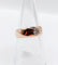 Bague 54 Bague jonc dôme antique en or rose 18k et diamant taille ancienne 58 Facettes A06673
