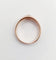 Bague 54 Bague jonc dôme antique en or rose 18k et diamant taille ancienne 58 Facettes A06673