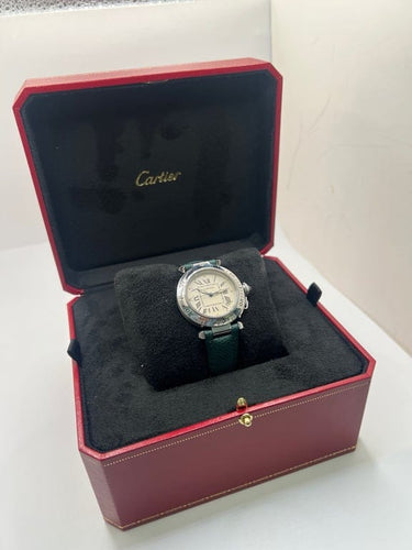 Montre Cartier Pasha - Montre automatique acier 36 mm 58 Facettes 1685