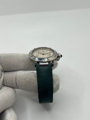 Montre Cartier Pasha - Montre automatique acier 36 mm 58 Facettes 1685