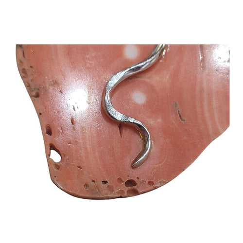 Pendentif Pendentif en corail et or blanc 18k 58 Facettes CORMAM01