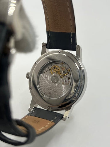 Montre Zenith Port Royal Elite - Montre automatique en acier, cadran noir 58 Facettes 1606