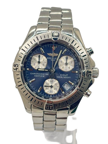 Montre Breitling Colt - Montre chronographe en acier quartz 58 Facettes 1636