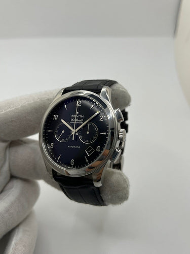 Montre Zenith El Primero - Montre chronographe automatique acier 58 Facettes 1605