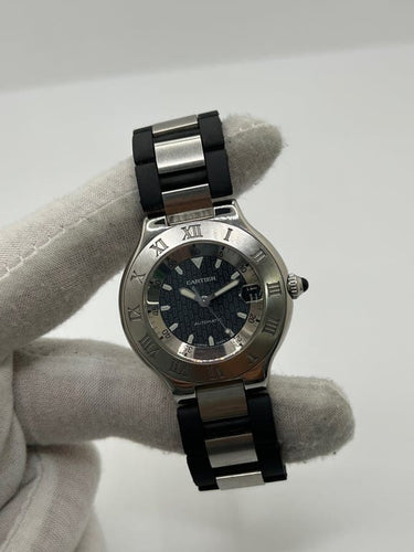 Montre Cartier Must de Cartier 21 Autoscaph - Montre automatique acier 37 mm 58 Facettes 1699