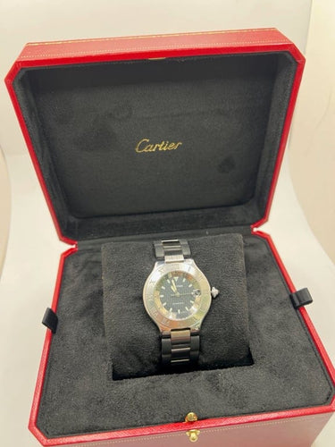 Montre Cartier Must de Cartier 21 Autoscaph - Montre automatique acier 37 mm 58 Facettes 1699