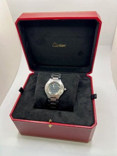 Montre Cartier Must de Cartier 21 Autoscaph - Montre automatique acier 37 mm 58 Facettes 1699