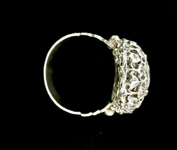 Bague 48 Bague Art nouveau en or jaune 18 carats et diamants 58 Facettes Bague 05