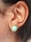 Boucles d'oreilles Boucles d’oreilles anciennes en or jaune 18 ct et turquoise naturelle 58 Facettes CV-016
