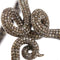 Bracelet Bracelet rigide serpent - en or blanc 18 kt et diamants 58 Facettes 30442