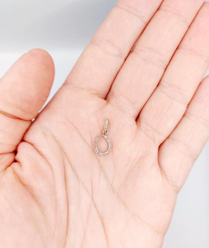 Pendentif Pendentif fer à cheval ancien en or blanc 18k et diamants 58 Facettes A06703