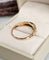 Bague 54 Bague jonc en or jaune 18 carats au saphir ovale 58 Facettes 731