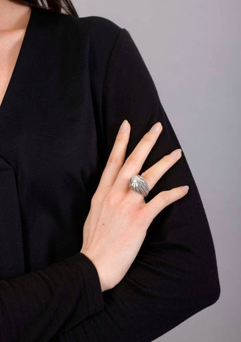 Bague 49 Sterlé - Bague à fils en platine avec diamant brillant 58 Facettes 248812