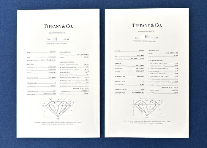 Boucles d'oreilles Tiffany & Co. Elsa Peretti - Boucles d’oreilles Diamonds by the Yard en or jaune 18K et diamants 58 Facettes Tiffany Studs
